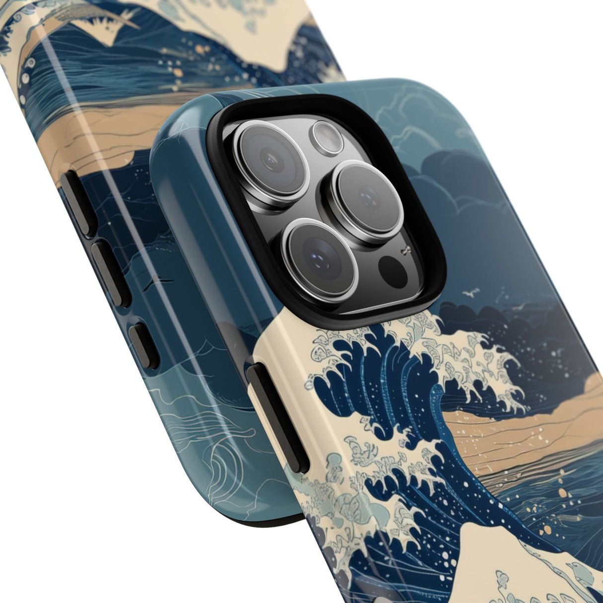 Ocean's Majesty: Ukiyo-e Waves - for iPhone 16