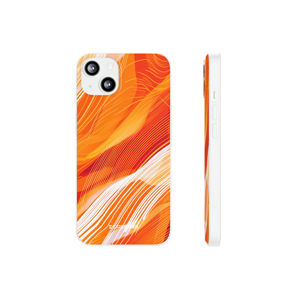 Pantone Tangelo  | Phone Case for iPhone (Flexible Case)