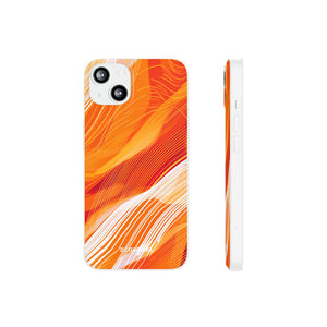 Pantone Tangelo  | Phone Case for iPhone (Flexible Case)