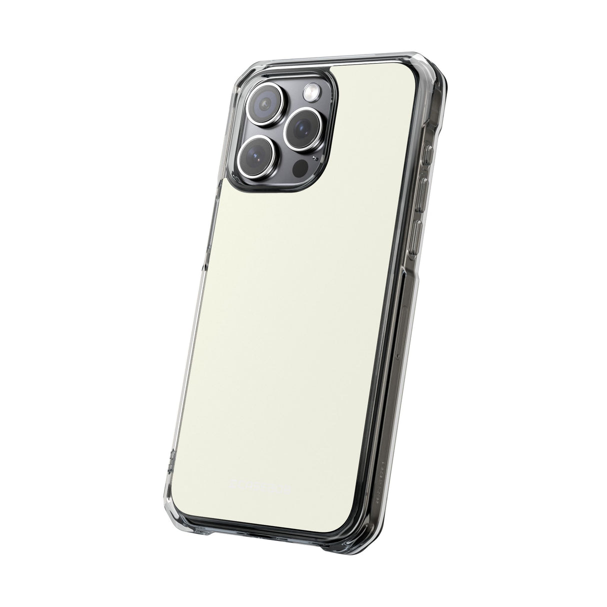 Ivory Color | Phone Case for iPhone (Clear Impact Case - Magnetic)