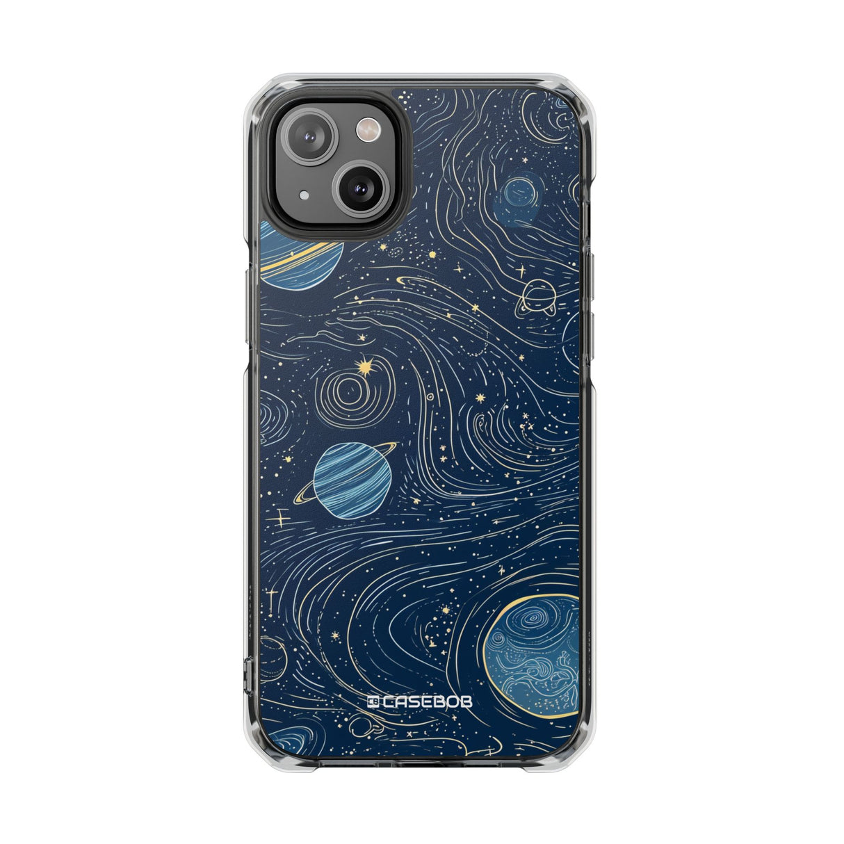 Cosmic Whimsy - Phone Case for iPhone (Clear Impact - Magnetic)