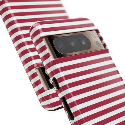 Red Stripes Wrap - Google Pixel Case