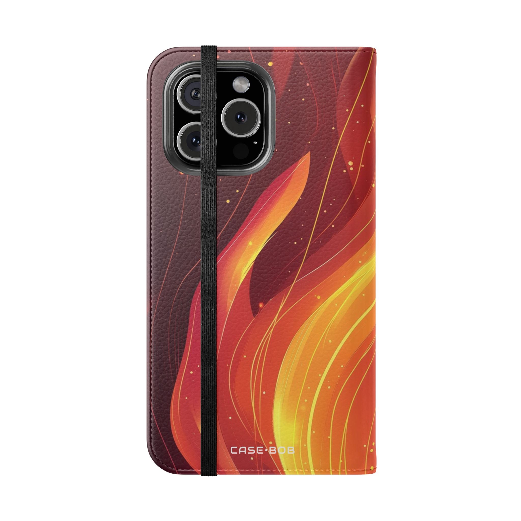 Flaming Ember - iPhone 16 Max Case - Wallet