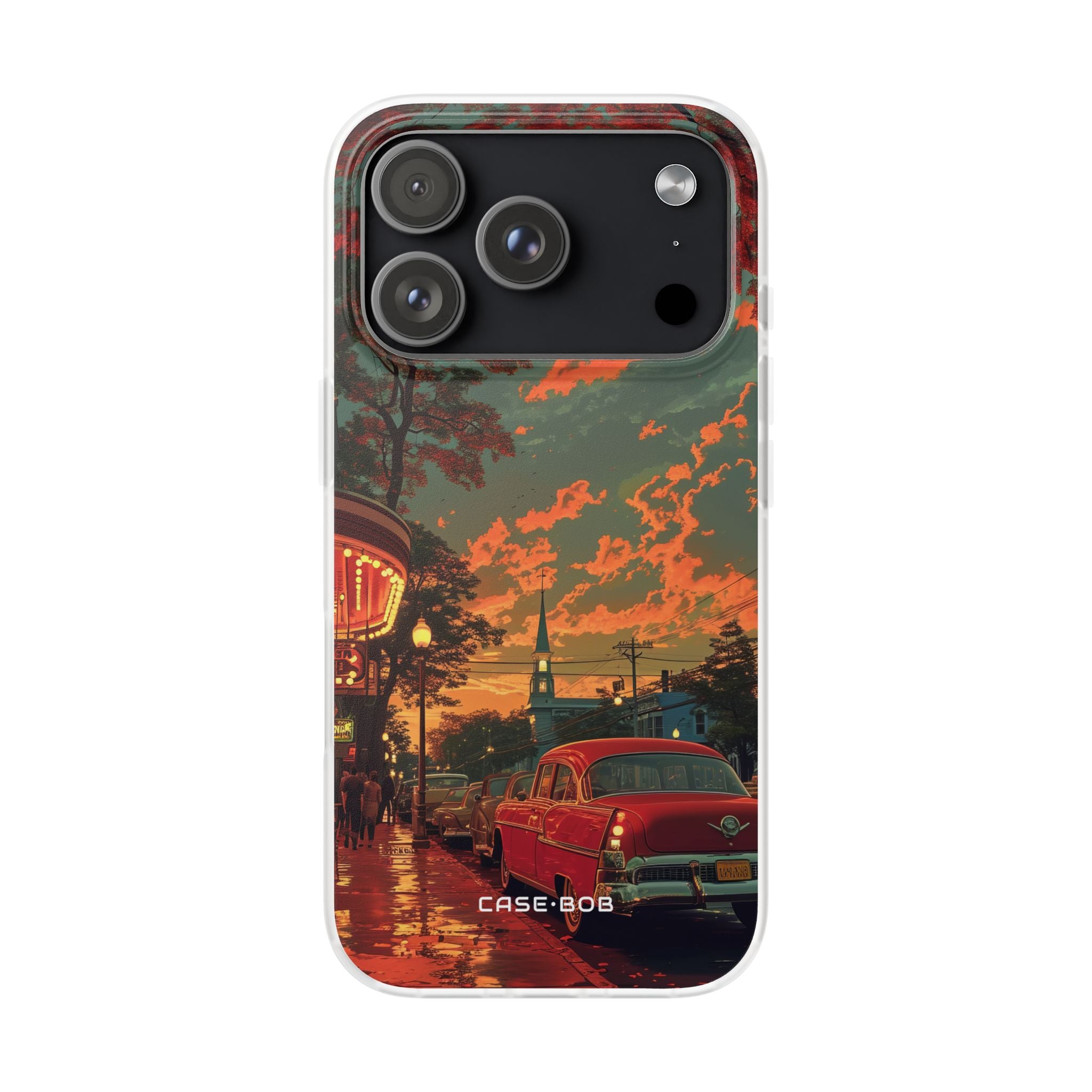 Crimson Classic iPhone 17 Pro Case - Soft