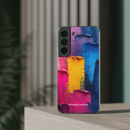 Bold Abstract Texture - Flexi Samsung S22 Phone Case