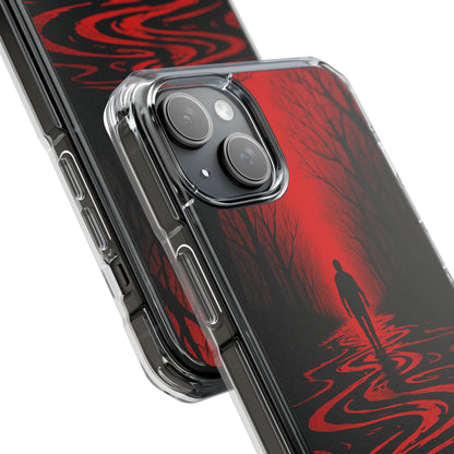 Red Path Mystery iPhone Case - Impact