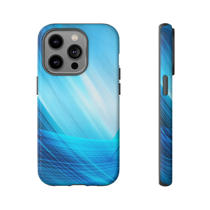 Abstract Blue - Protective Phone Case