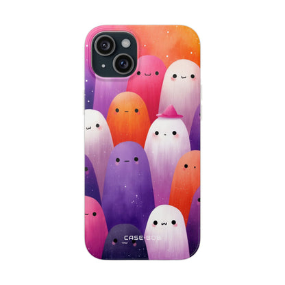 Ghostly Glow iPhone 15 Plus Case - Soft
