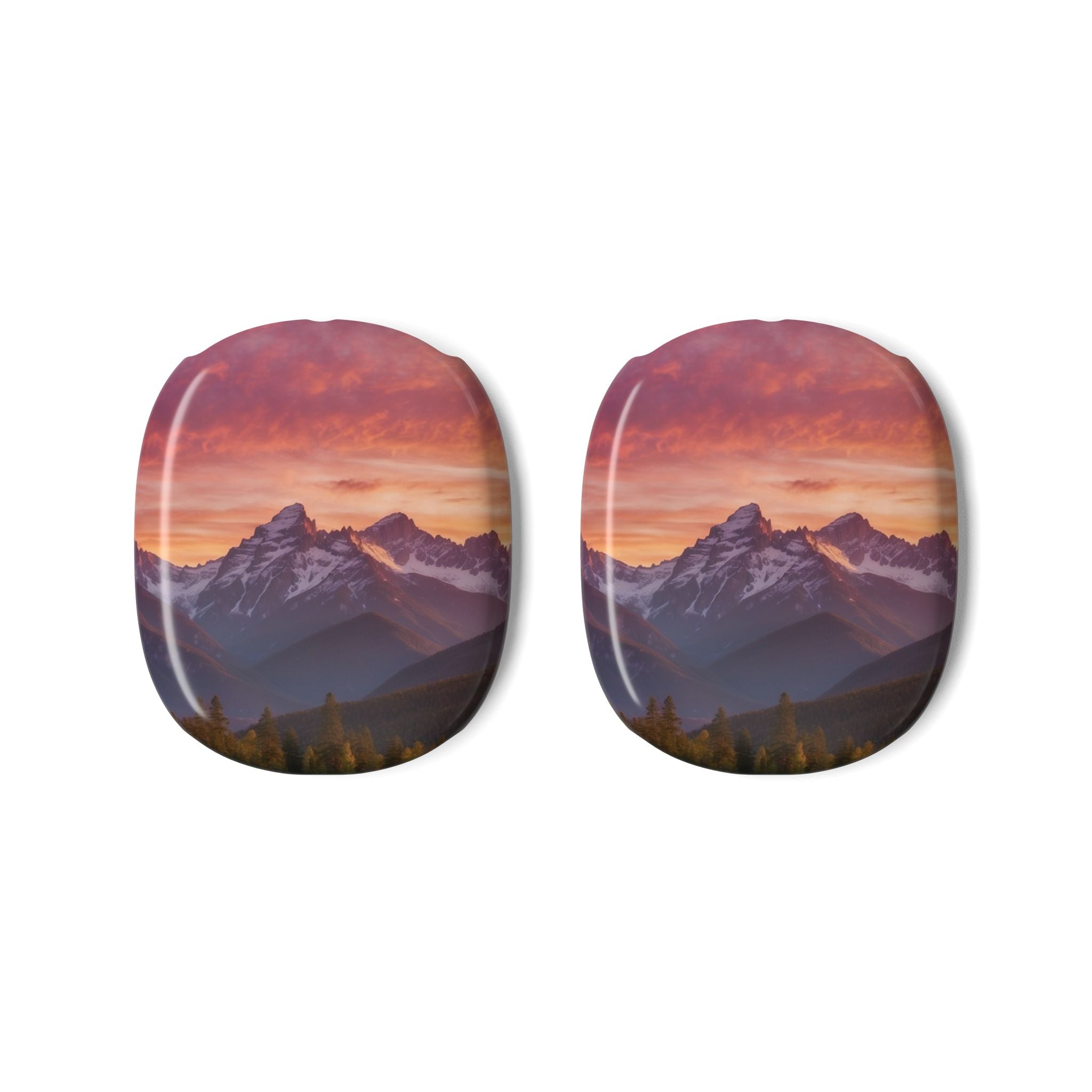 Mountain Bloom Twilight - AirPod Max Case