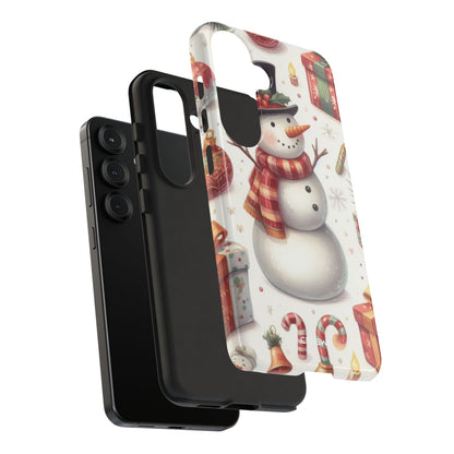 Snowman Wears Scarf - Samsung Case