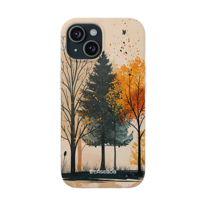 Autumnal Whispers | Flexible Phone Case for iPhone