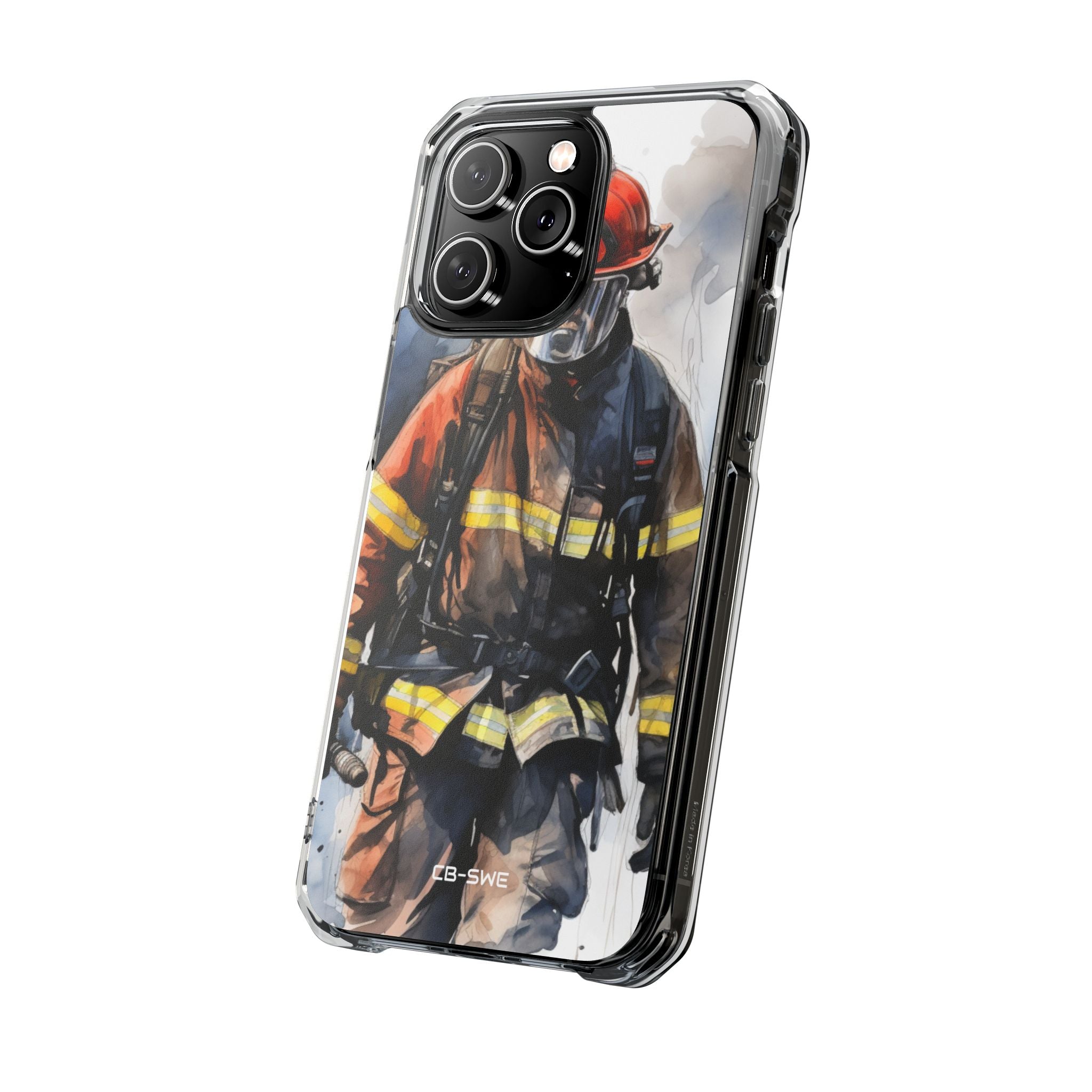 Firefighter In Motion iPhone Case - Impact