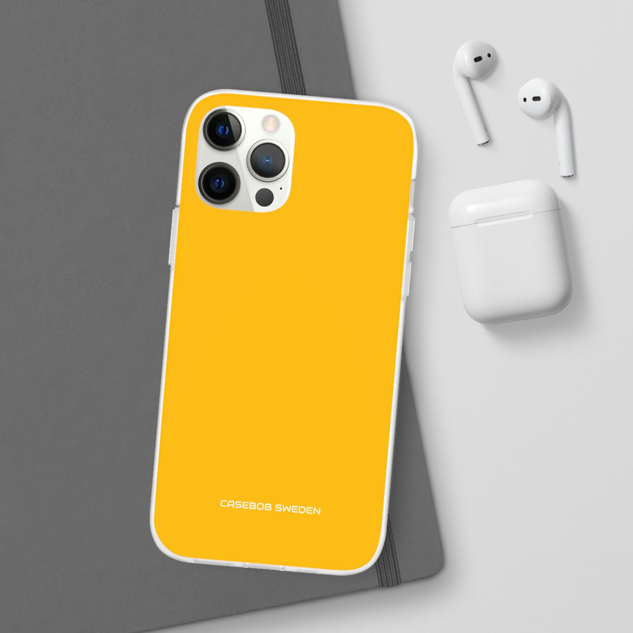 Amber Yellow - Flexi iPhone 12 Phone Case