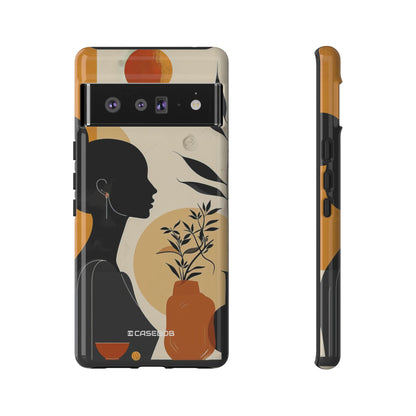 Modern Silhouette Tranquility - Phone Case for Google Pixel