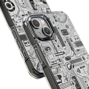 Circuit Innovation - Handyhülle für iPhone (Clear Impact - Magnetisch)