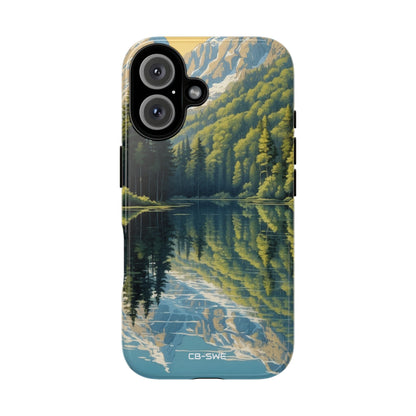 Mountain Peaks Reflect - iPhone Case