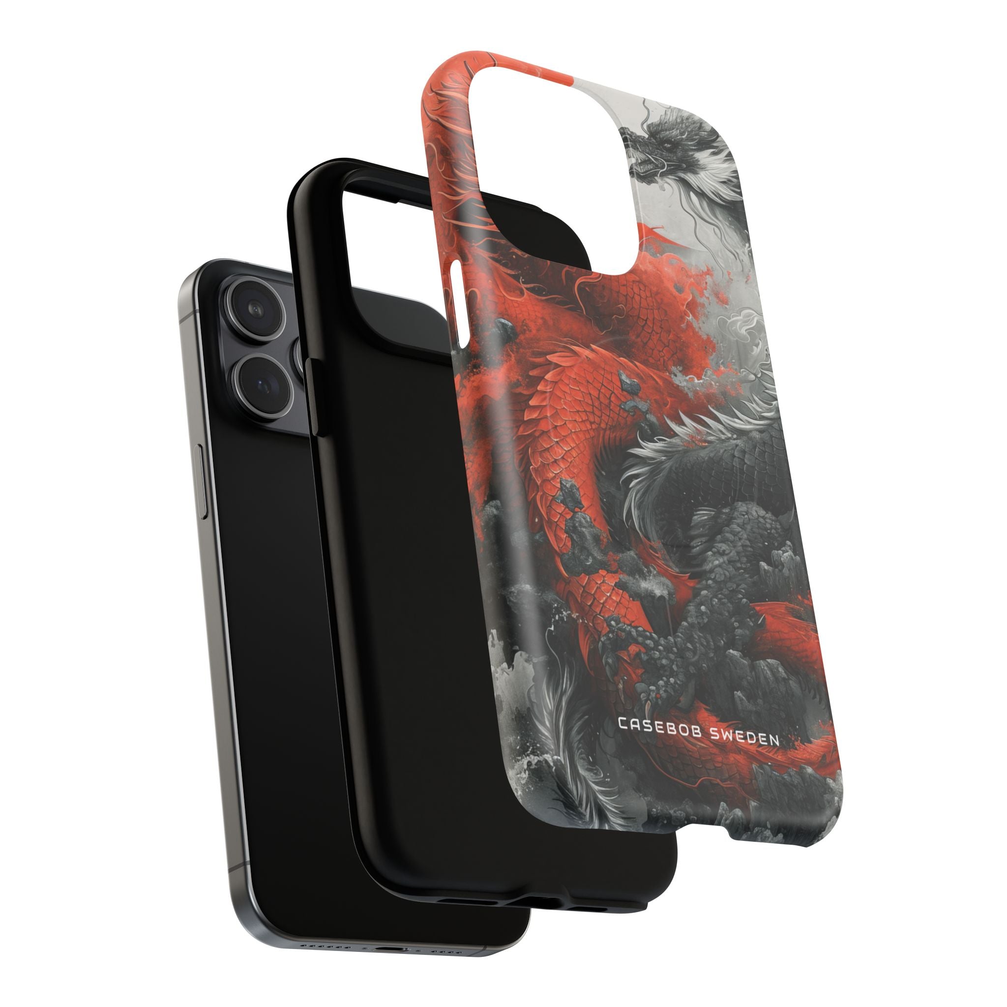 Zen Dragon Harmony iPhone 15 | Tough+ Phone Case