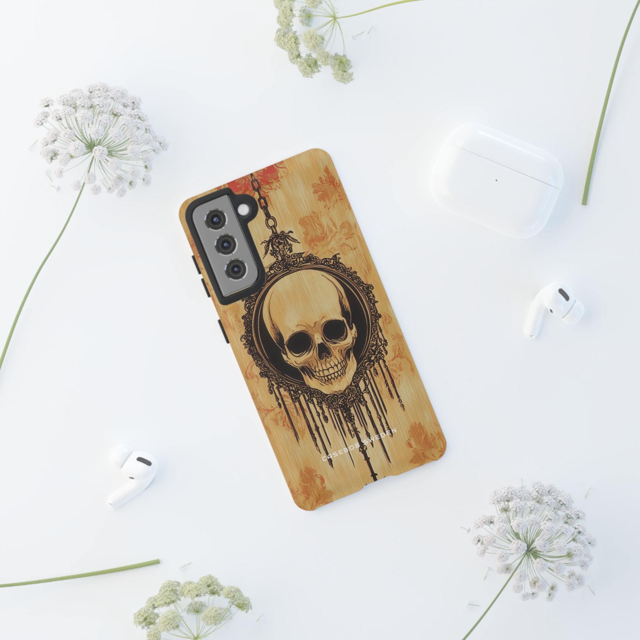 Gothic Skull Elegance  Samsung S21 - Tough Phone Case