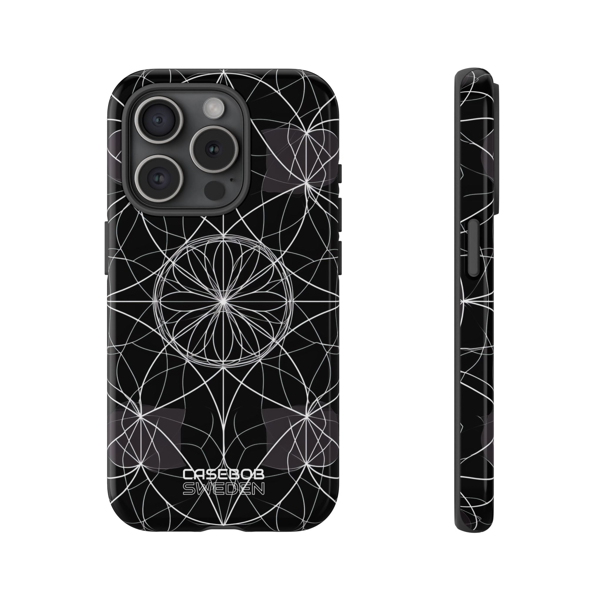 Symmetric Line Bloom iPhone 15 - Resistente