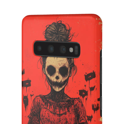 Haunting Scarlet Descent Samsung S10 - Slim Phone Case