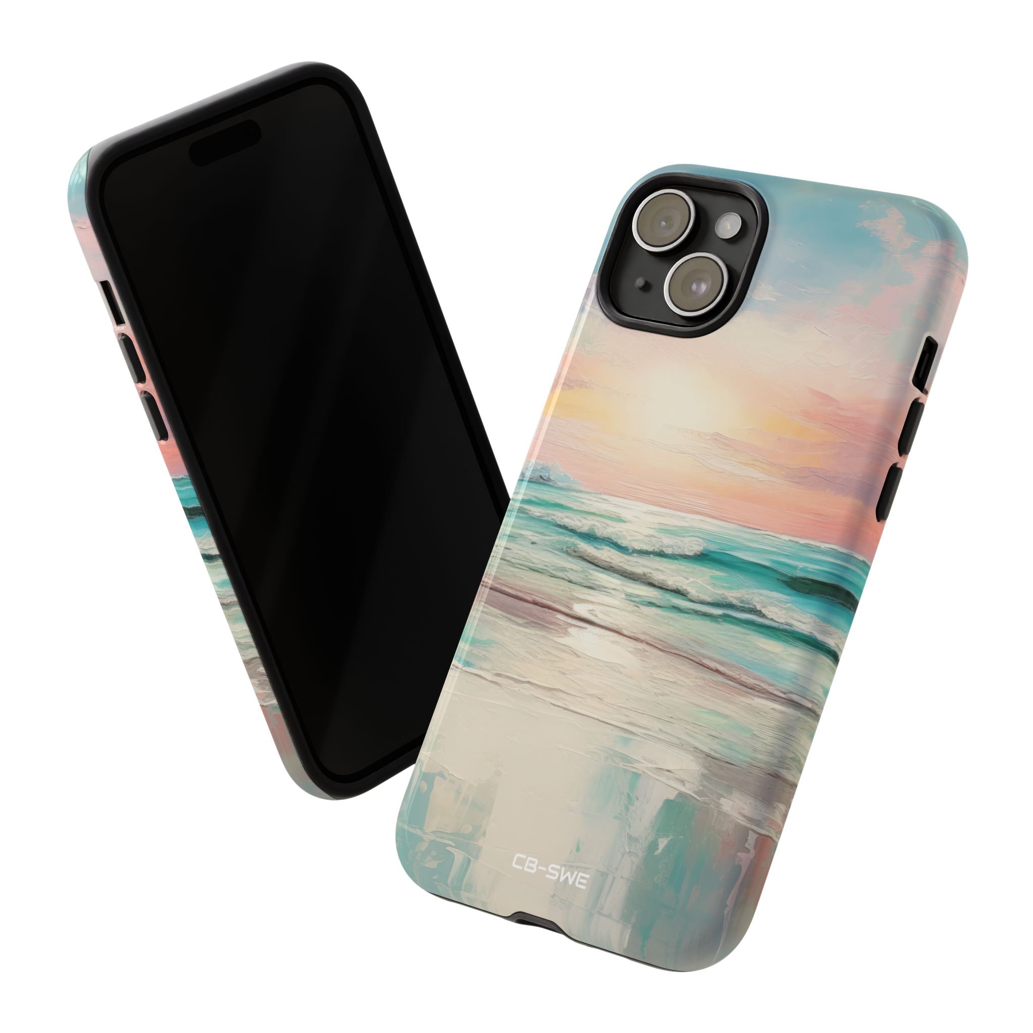 Waves Glistening Softly - iPhone Case