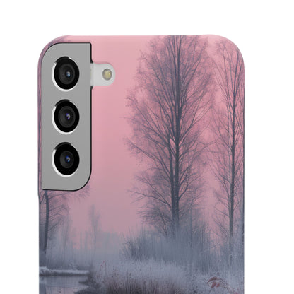 Pink Serenity Case - Slim Samsung S22 Phone Case