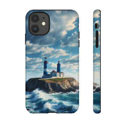 Lighthouse Guards Waves - iPhone Case