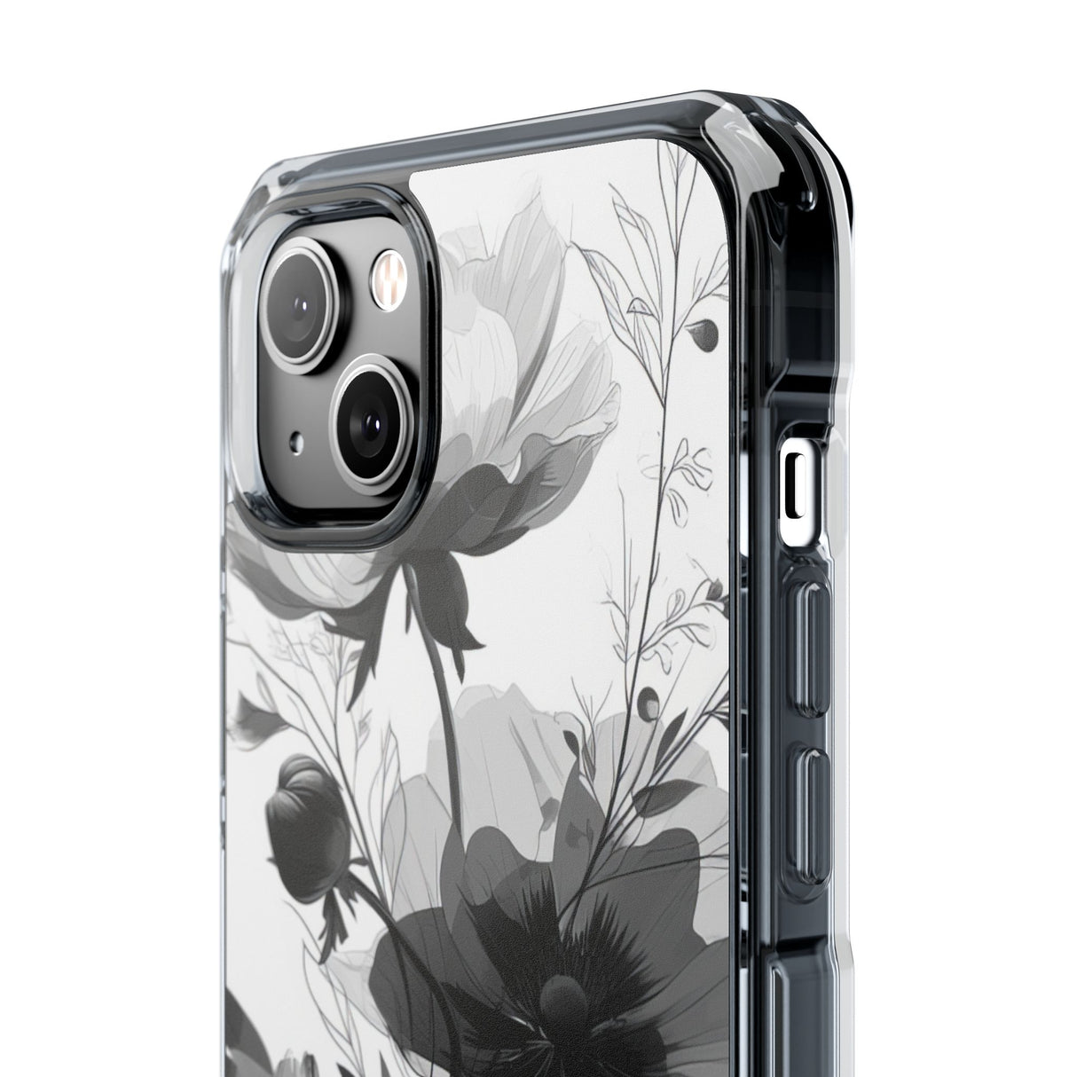 Botanical Elegance - Phone Case for iPhone (Clear Impact - Magnetic)