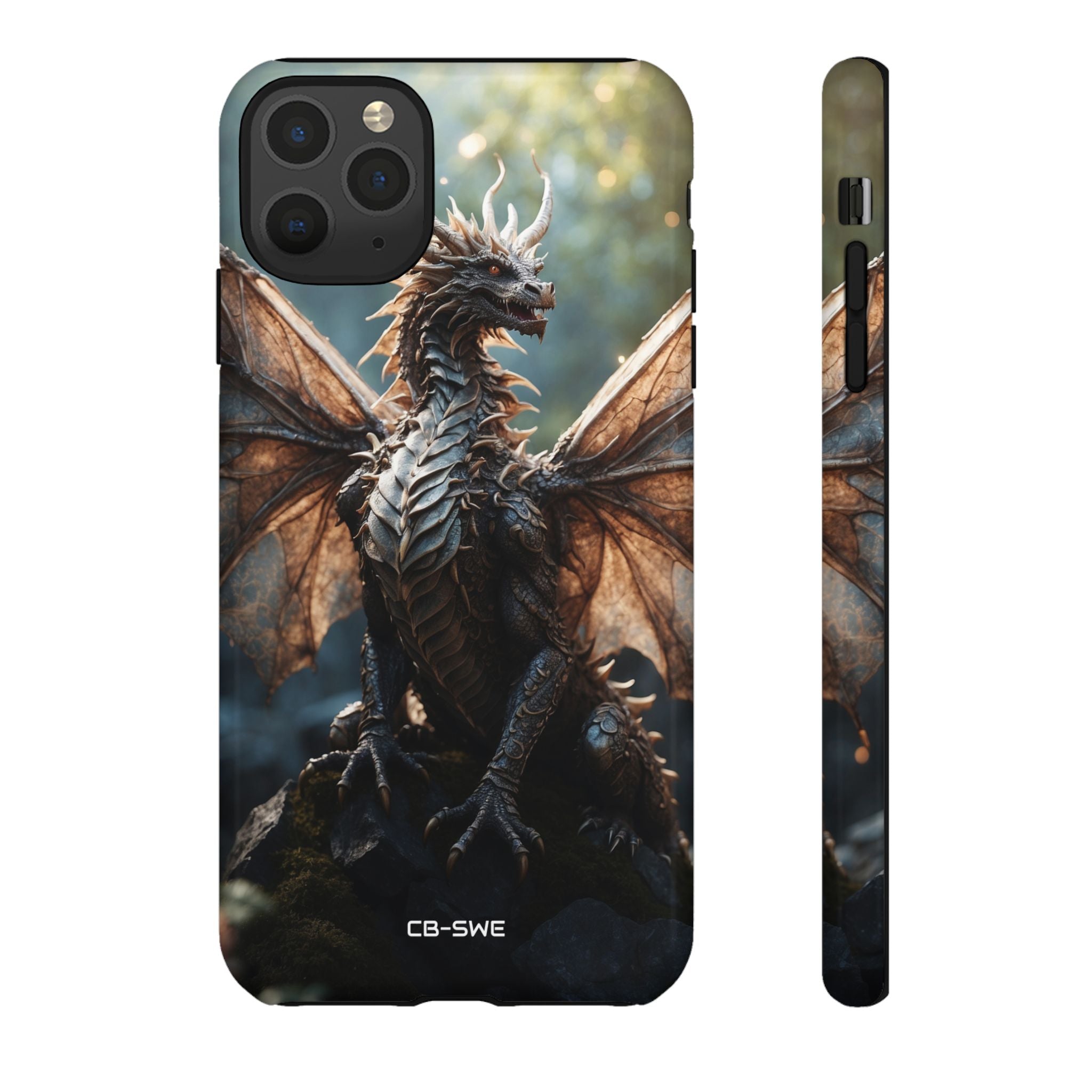 Majestic Dragon Glows - iPhone Case