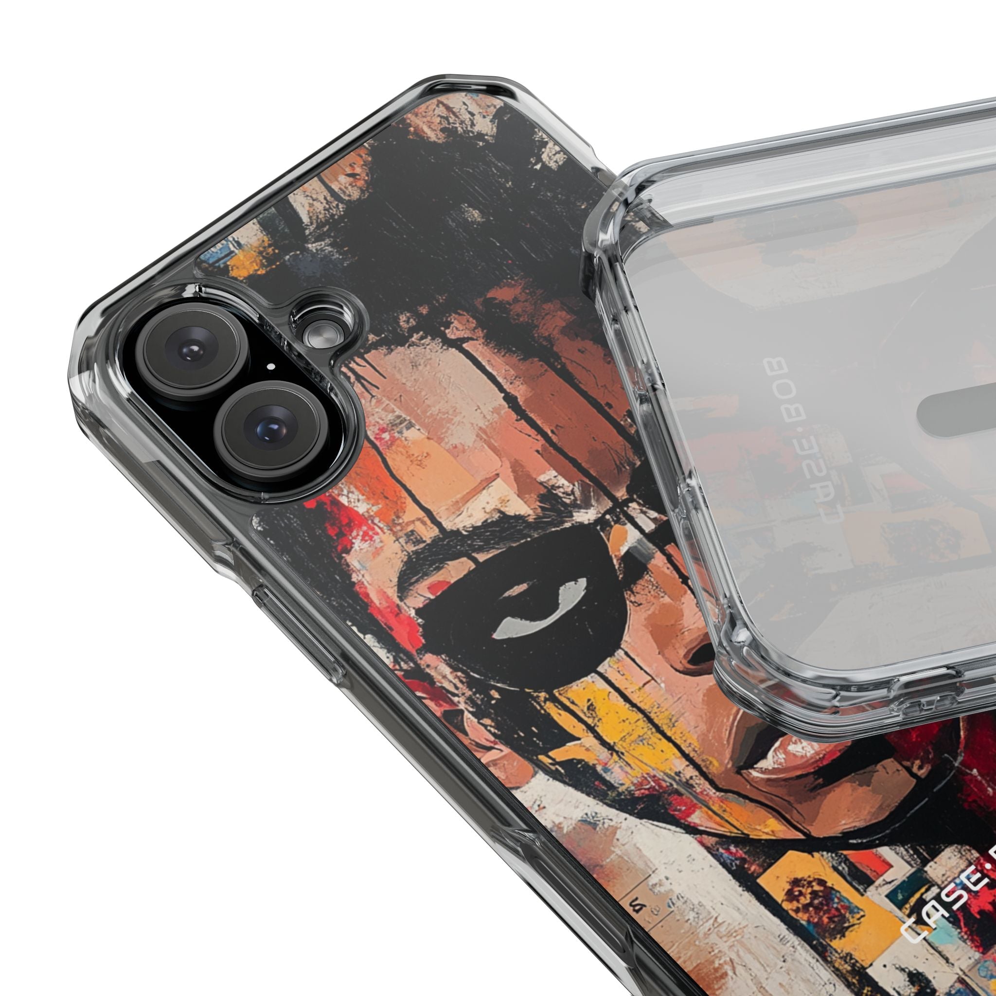 Masked Portrait Drips iPhone 16 Plus Case - Impact