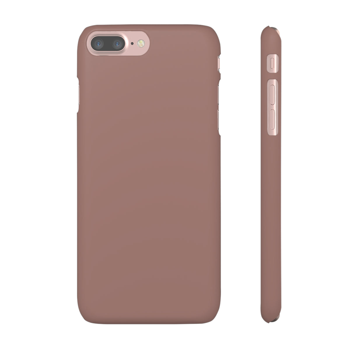 Burnished Brown iPhone Case (Slim) iPhone 7 Plus Matte Phone Case