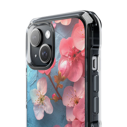 Blossom Serenity Case - Clear Impact iPhone 15 Phone Case