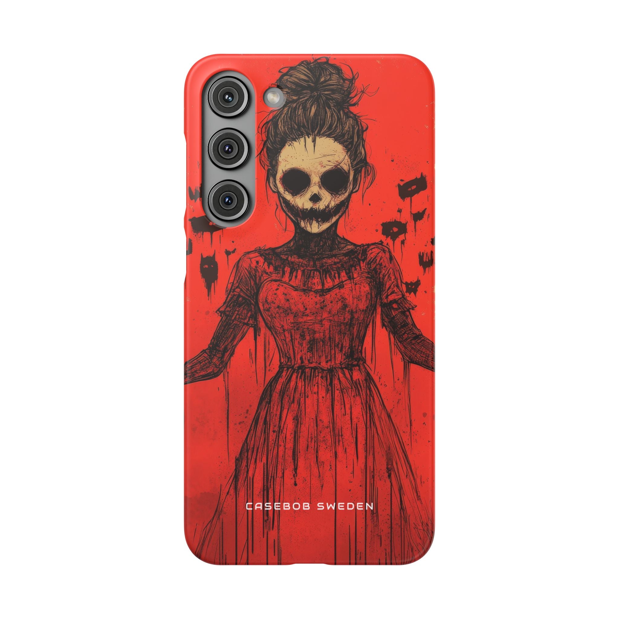 Haunting Scarlet Descent Samsung S23 - Slim Phone Case