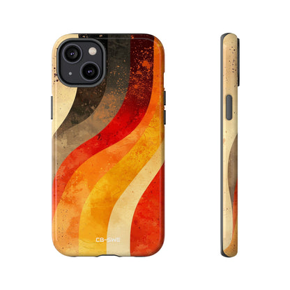 Warm Waves Dance - iPhone Case