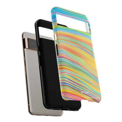 Vibrant Rhythmic Waves - Google Pixel Case