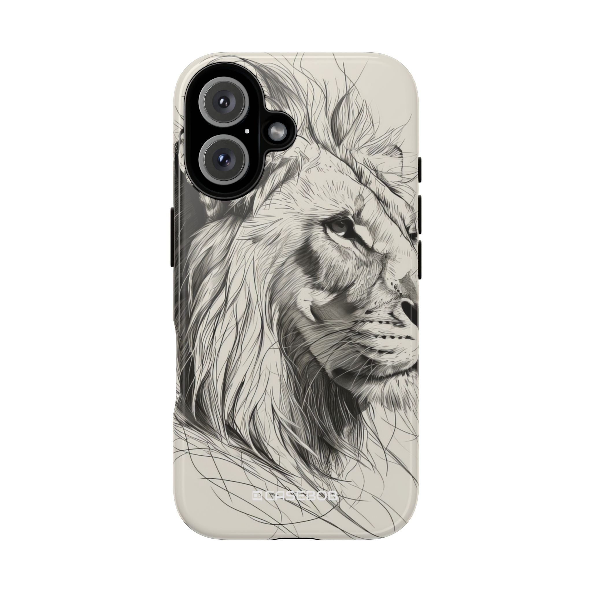 Majestic Lion: Minimalist Elegance - for iPhone 16