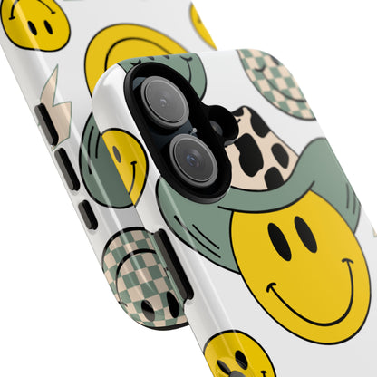 Pop Art Smiley Party - iPhone Case
