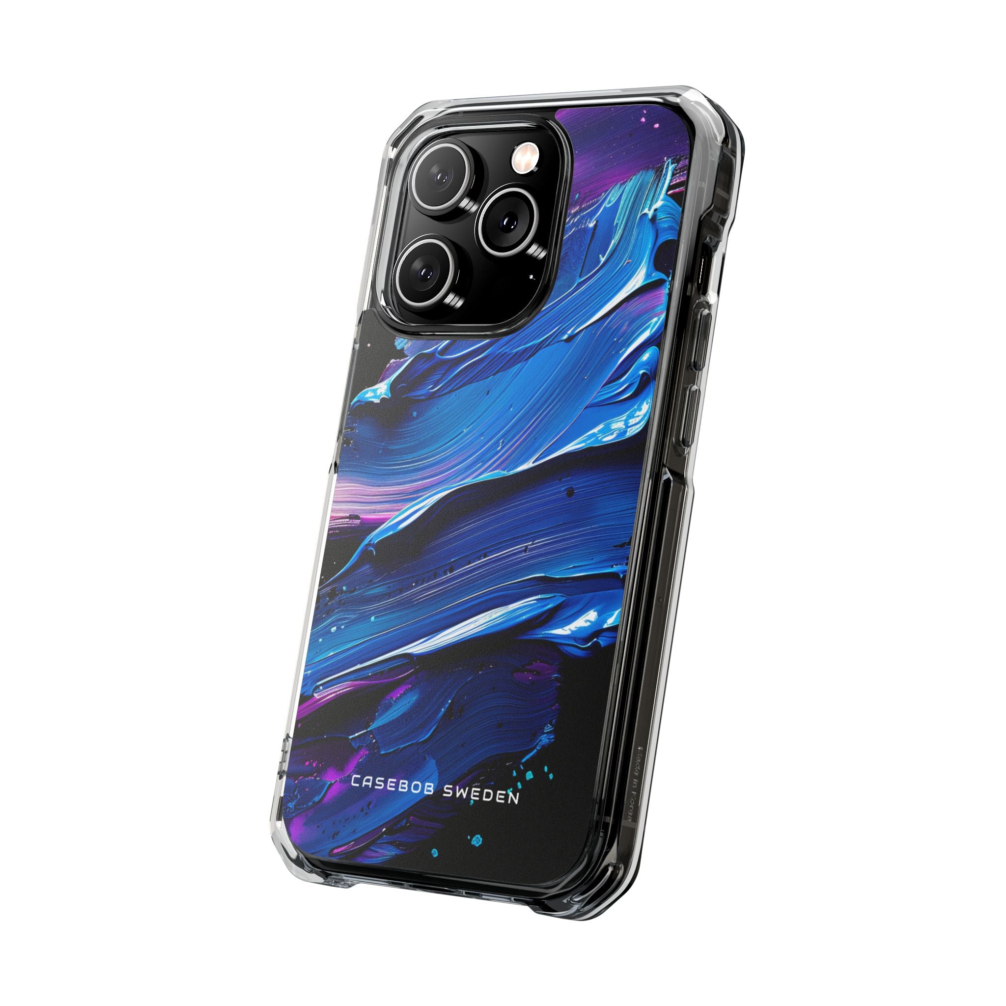 Ethereal Energy Flow iPhone 14 - Clear Impact Phone Case