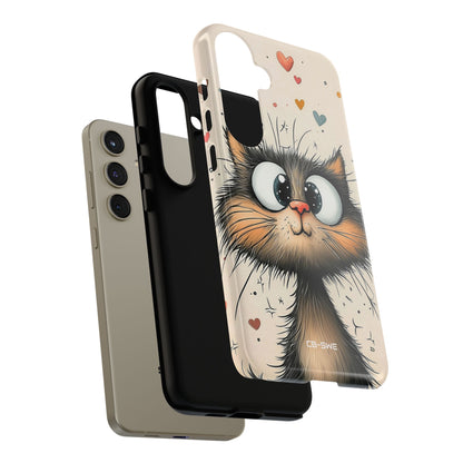 Whimsical Cat Smiles - Samsung Case