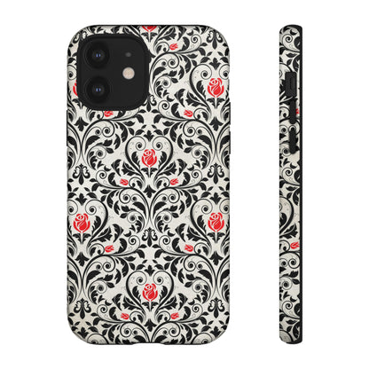 Centti Gothic Flower - Protective Phone Case