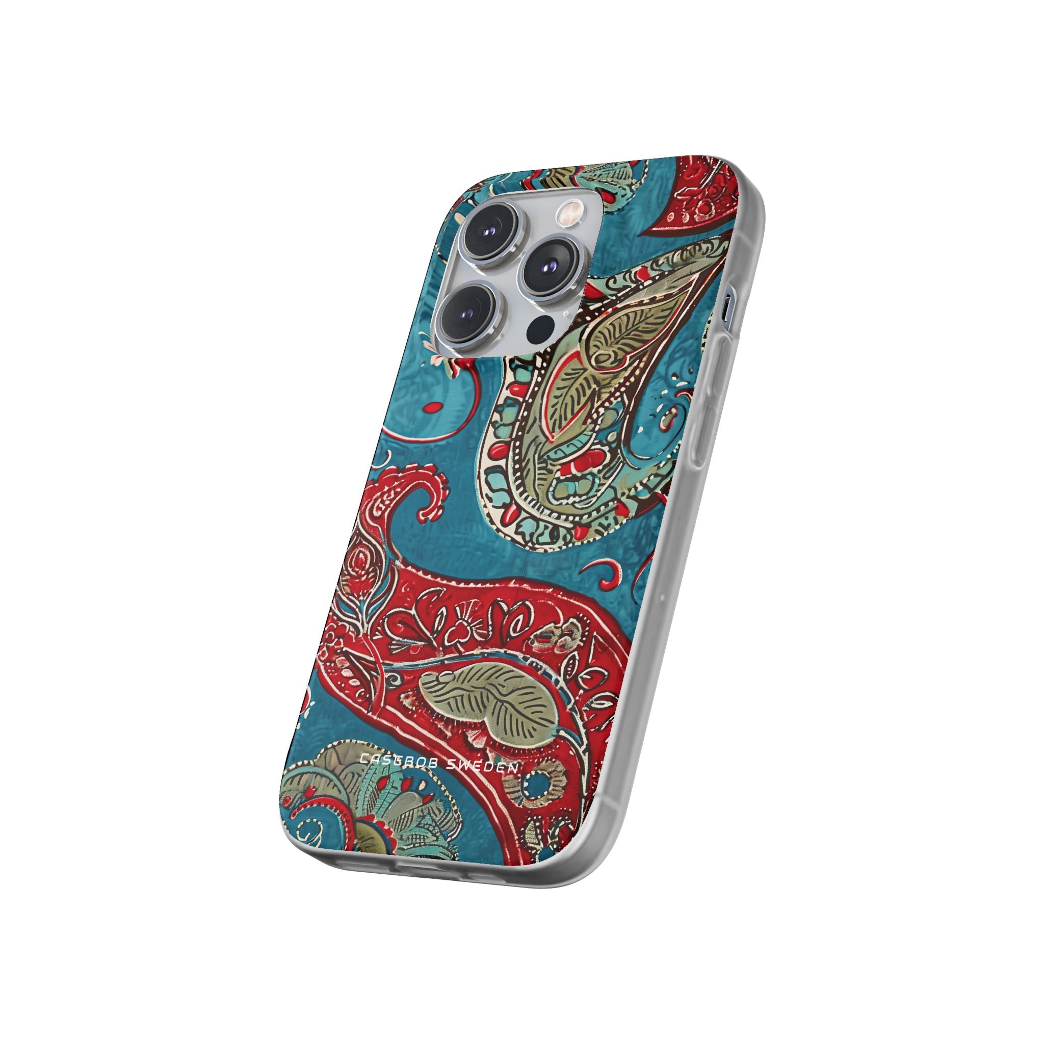 Vintage Paisley Elegance iPhone 14 - Flexi Phone Case