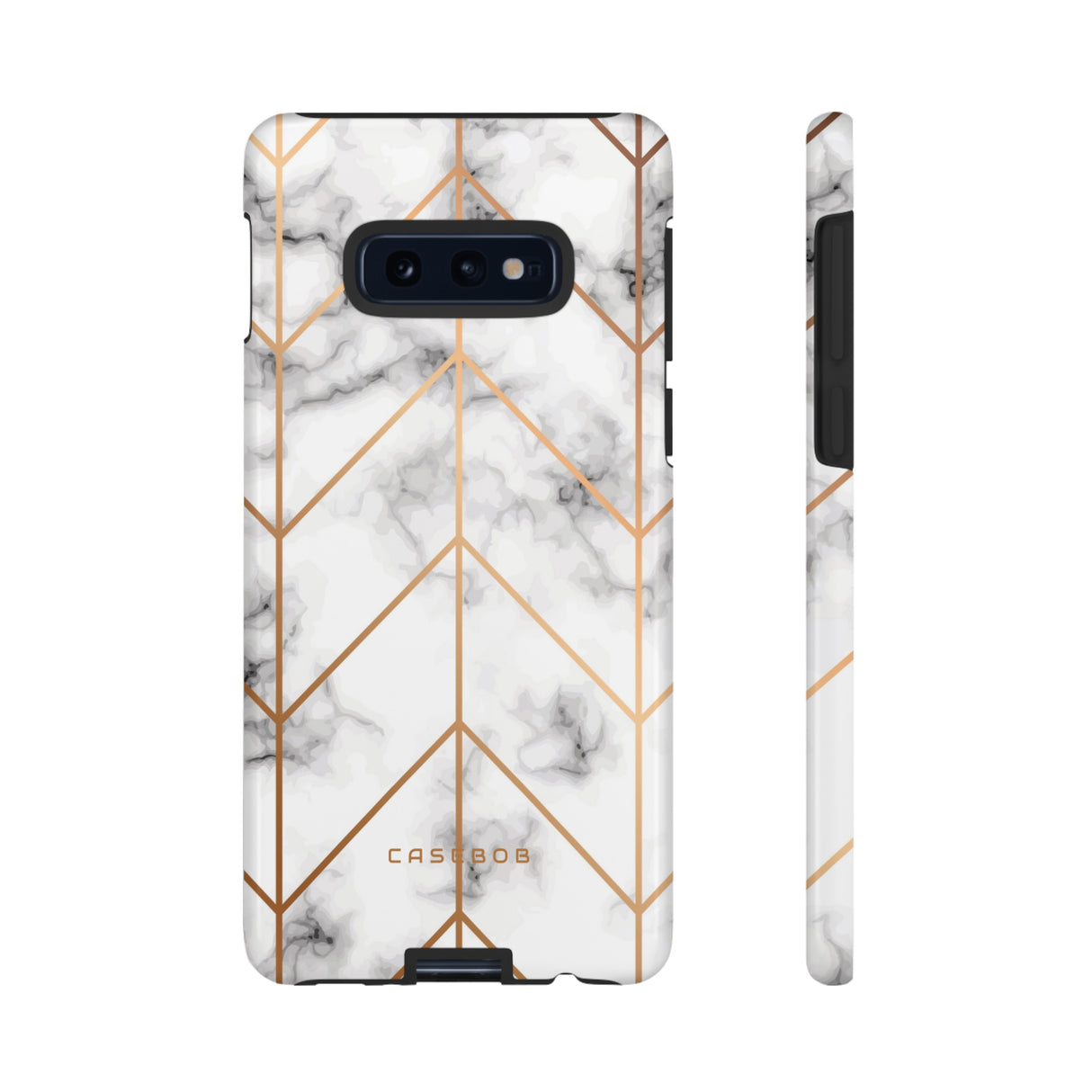 Golden Marble Phone Case - Protective - Protective Phone Case