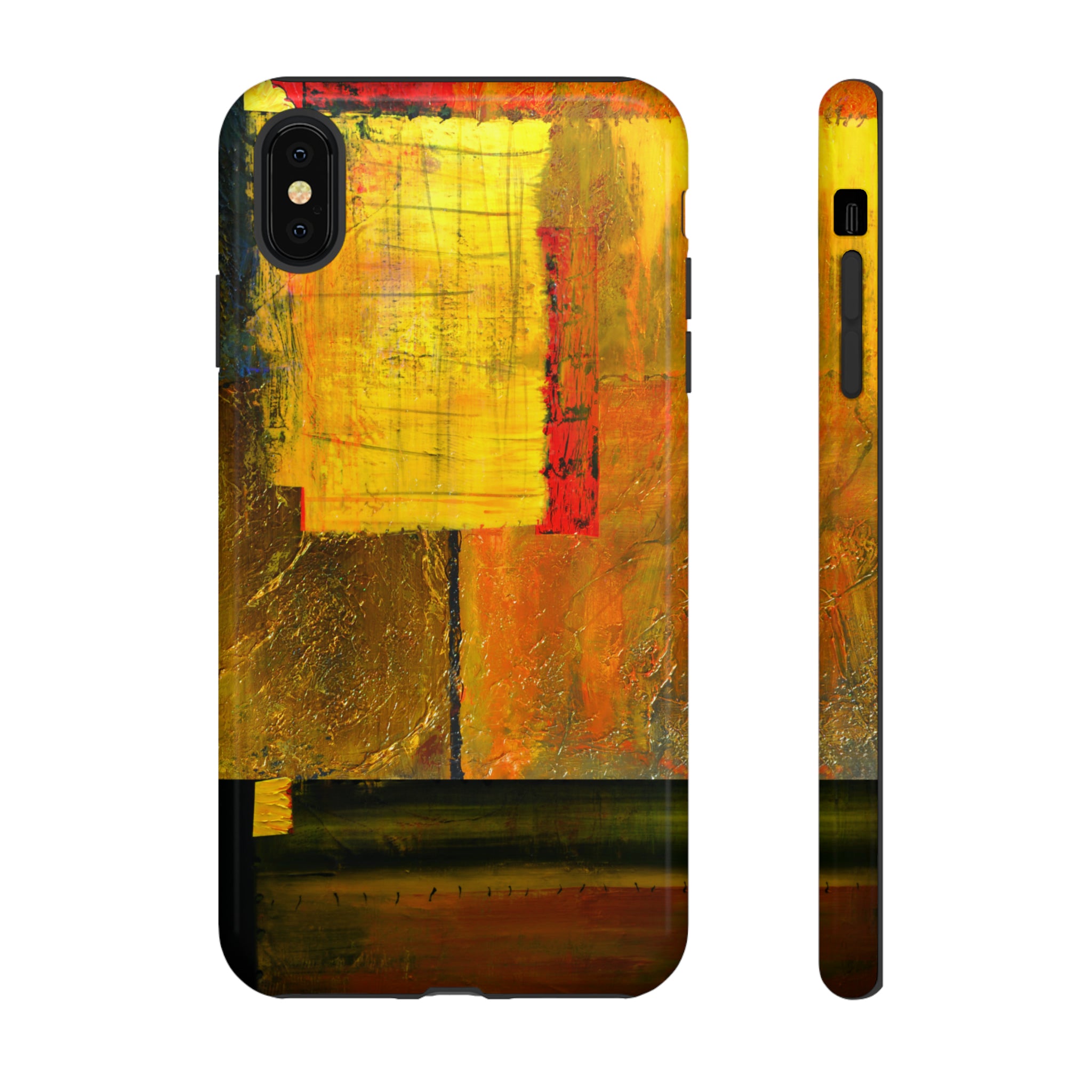 Yellow Painting - Protective Phone Case