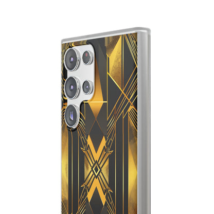 Golden Diamond Radiance Samsung S23 Ultra Case - Soft