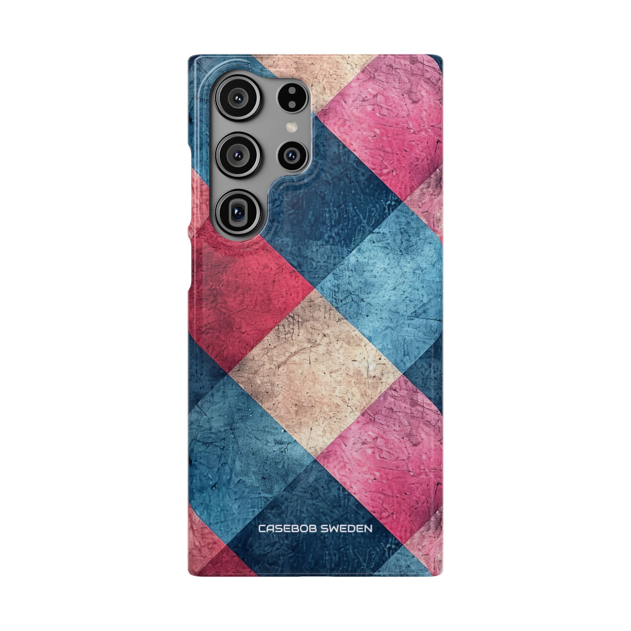 Bold Geometric Squares - Slim Samsung S23 Phone Case