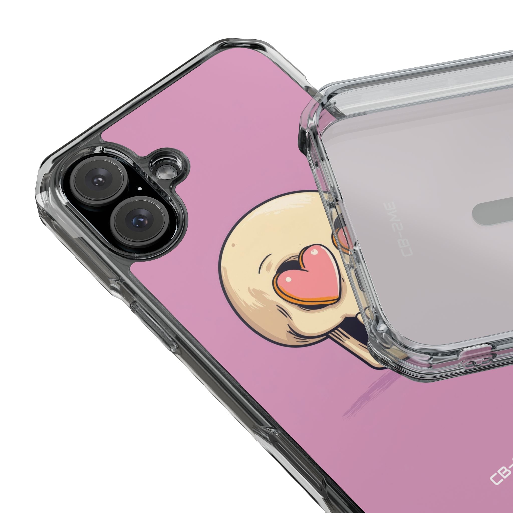 Heart Eyes Smile iPhone Case - Impact