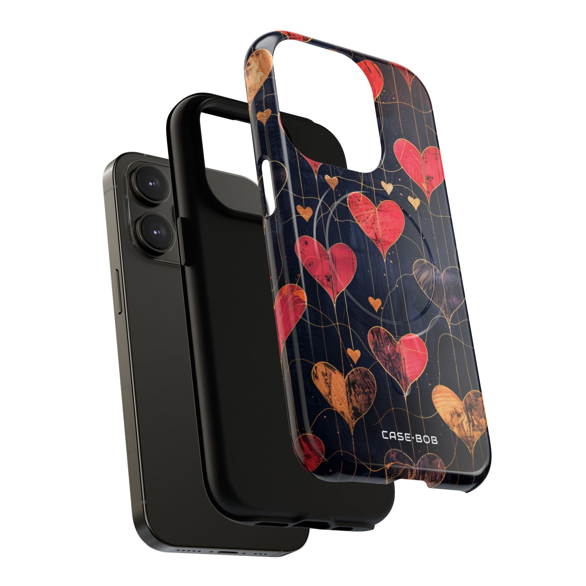 Golden Hearts Network iPhone 14 Pro Case - Tough+