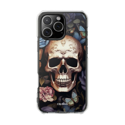 Skull Among Blossoms iPhone Case - Impact