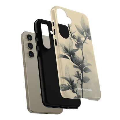 Beige Branch Art - Tough Samsung S24 Phone Case