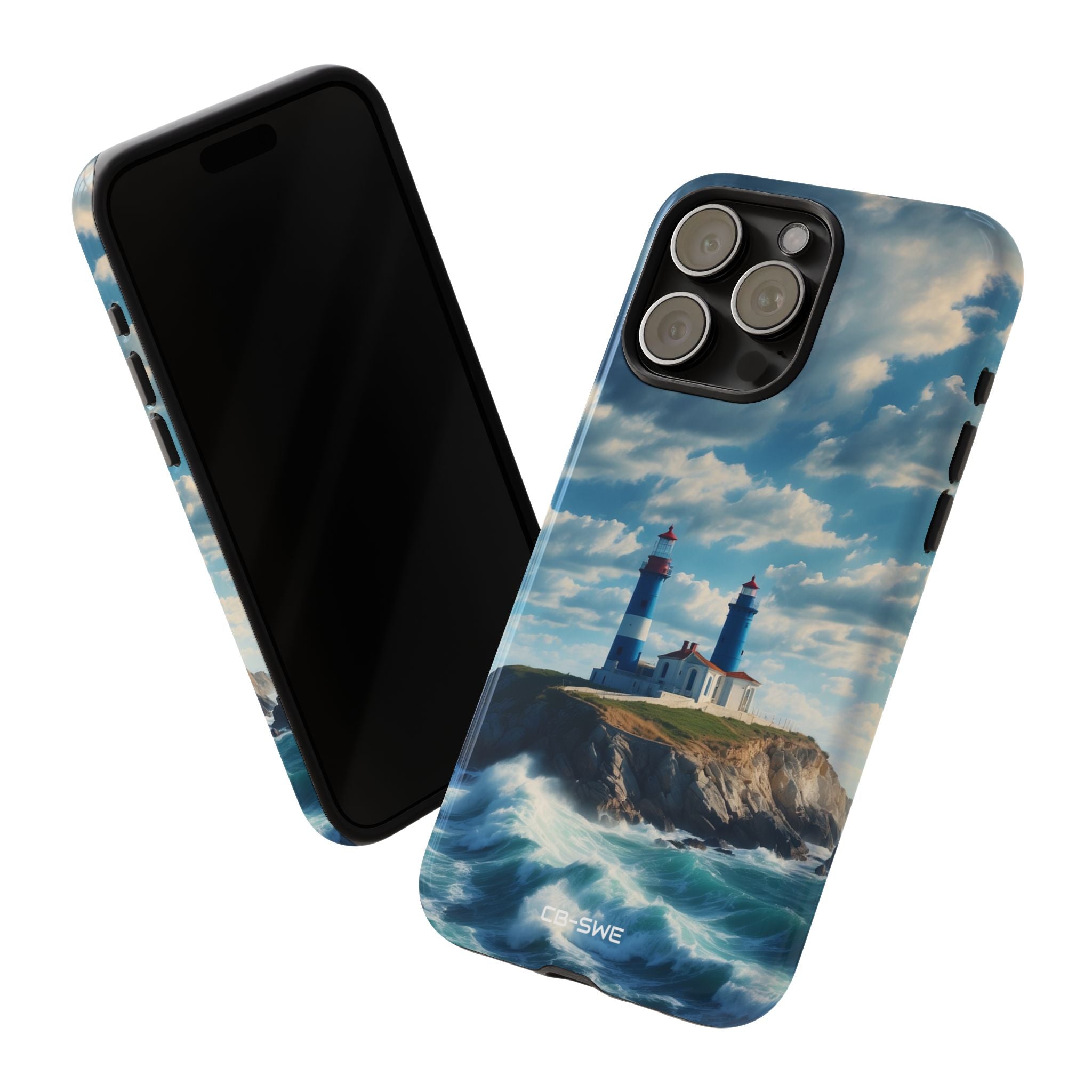 Lighthouse Guards Waves - iPhone Case